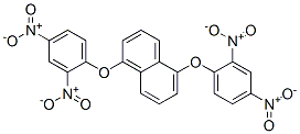 1,5-bis(2,4-dinitrophenoxy)naphthalene molecular structure