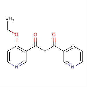 1,3-Propanedione, 1-(4-ethoxy-3-pyridinyl)-3-(3-pyridinyl)- molecular structure