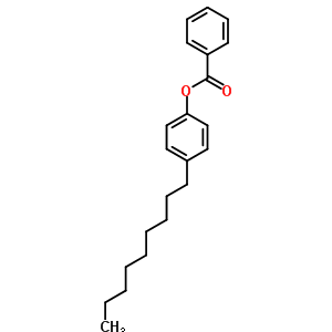 4-nonylphenyl benzoate molecular structure