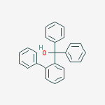 biphenyl-2-yl(diphenyl)methanol molecular structure