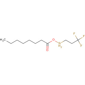 Octanoic acid, (3,3,3-trifluoropropyl)silylidyne ester molecular structure