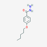 Benzoic acid, 4-(pentyloxy)-, hydrazide