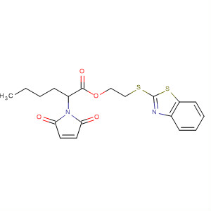 1H-Pyrrole-1-hexanoic acid, 2,5-dihydro-2,5-dioxo-,2-(2-benzothiazolylthio)ethyl ester