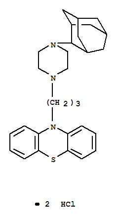 Adapiprazine molecular structure