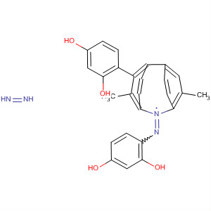 1,3-Benzenediol,4,4'-[(3,3'-dimethyl[1,1'-biphenyl]-4,4'-diyl)bis(azo)]bis- molecular structure