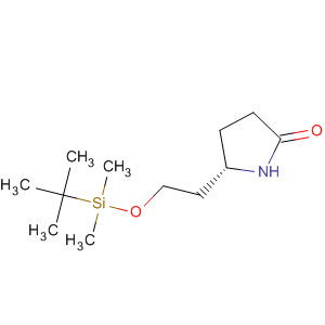 2-Pyrrolidinone, 5-[2-[[(1,1-dimethylethyl)dimethylsilyl]oxy]ethyl]-, (5S)-