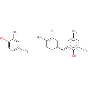 Phenol,2,2'-[(3,4-dimethyl-3-cyclohexen-1-yl)methylene]bis[4,6-dimethyl- molecular structure