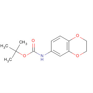 Carbamic acid, (2,3-dihydro-1,4-benzodioxin-6-yl)-, 1,1-dimethylethylester molecular structure