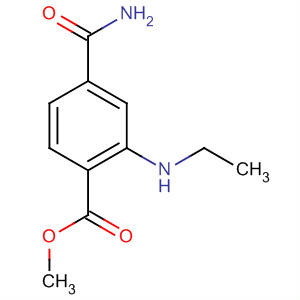 Benzoic acid, 4-(aminocarbonyl)-2-(ethylamino)-, methyl ester molecular structure