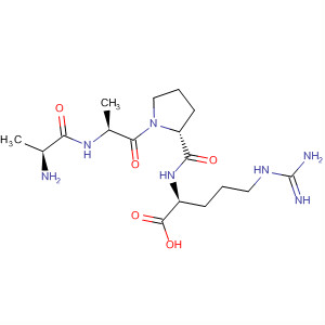 L-Arginine, L-alanyl-L-alanyl-L-prolyl- molecular structure