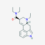 N-Ethyl Norlysergic Acid N,N-Diethylamide molecular structure