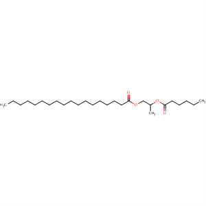 Octadecanoic acid, 2-[(1-oxohexyl)oxy]-1,3-propanediyl ester