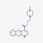 N-[3-(4-methylpiperazin-1-yl)propyl]benzo[g]quinolin-4-amine