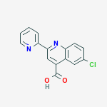 6-CHLORO-2-PYRIDIN-2-YLQUINOLINE-4-CARBOXYLIC ACID