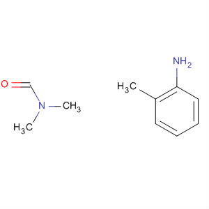 Formamide, N,N-dimethyl-, compd. with 2-methylbenzenamine (1:1) molecular structure