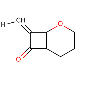 2-Oxabicyclo[4.2.0]octan-7-one, 8-methylene-, cis- molecular structure