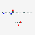 PROPANOIC ACID COMPD. WITH N-[3-(DIMETHYLAMINO)PROPYL]DODECANAMIDE (1:1)