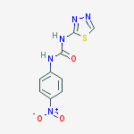 1-(4-nitrophenyl)-3-(1,3,4-thiadiazol-2-yl)urea