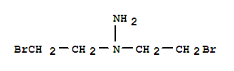 Hydrazine, 1,1-bis(2-bromoethyl)- molecular structure