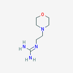 1-(2-morpholinoethyl)guanidine molecular structure