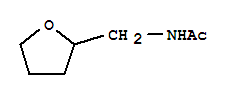 acetamide, N-[(tetrahydro-2-furanyl)methyl]- molecular structure