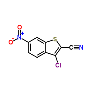 3-chloro-6-nitro-1-benzothiophene-2-carbonitrile
