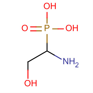 Phosphonic acid, (1-amino-2-hydroxyethyl)- molecular structure