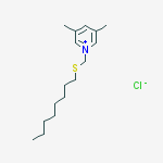 3,5-dimethyl-1-(octylsulfanylmethyl)pyridin-1-ium;chloride
