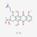 8-acetyl-10-(2-aminoethoxy)-6,8,11-trihydroxy-1-methoxy-7,8,9,10-tetrahydrotetracene-5,12-dione