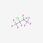 2-chloro-1,1,1,2,3,4,4,4-octafluorobutane molecular structure