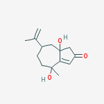 4,8a-dihydroxy-4-methyl-7-(1-methylethenyl)-4,5,6,7,8,8a-hexahydroazulen-2(1H)-one