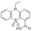 10-Ethylphenothiazine-4-carboxylic acid-5-dioxide molecular structure