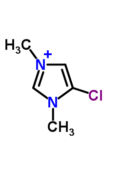 4-chloro-1,3-dimethylimidazol-1-ium;bromide molecular structure