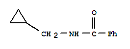 Benzamide,  N-(cyclopropylmethyl)- molecular structure