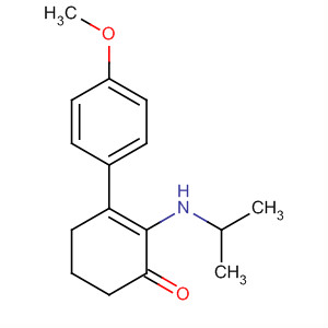 2-Cyclohexen-1-one, 3-(4-methoxyphenyl)-2-[(1-methylethyl)amino]-