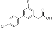 4-Chloro-5-fluoro-3-biphenylacetic acid