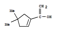 1-Cyclopentene-1-methanol,4,4-dimethyl-a-methylene- molecular structure