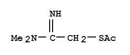 ETHANETHIOIC ACID S-[2-(DIMETHYLAMINO)-2-IMINOETHYL] ESTER