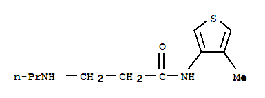Propanamide,N-(4-methyl-3-thienyl)-3-(propylamino)-