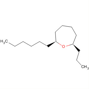Oxepane, 2-hexyl-7-propyl-, (2S,7R)-