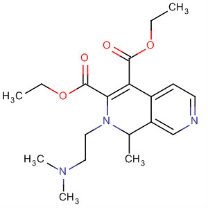 2,7-Naphthyridine-3,4-dicarboxylic acid,2-[2-(dimethylamino)ethyl]-1,2-dihydro-1-methyl-, diethyl ester