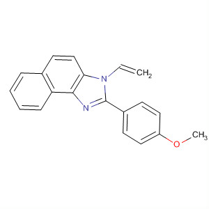 3H-Naphth[1,2-d]imidazole, 3-ethenyl-2-(4-methoxyphenyl)- molecular structure