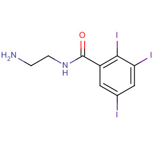 Benzamide, N-(2-aminoethyl)-2,3,5-triiodo- molecular structure
