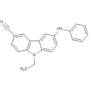 9H-Carbazole-3-carbonitrile, 9-ethyl-6-(phenylamino)-