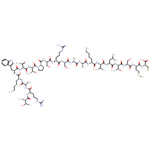L-Cysteine,L-threonyl-L-arginyl-L-alanyl-L-lysyl-L-tryptophyl-L-threonyl-L-threonyl-L-prolyl-L-seryl-L-arginyl-L-seryl-L-alanyl-L-alanyl-L-lysyl-L-valyl-L-leucyl-L-threonyl-L-seryl-L-methionyl- molecular structure