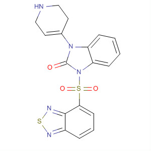2H-Benzimidazol-2-one,1-(2,1,3-benzothiadiazol-4-ylsulfonyl)-1,3-dihydro-3-(1,2,3,6-tetrahydro-4-pyridinyl)-
