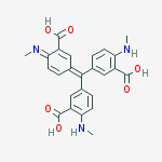 3,3'-{[3-carboxy-4-(methylimino)-2,5-cyclohexadien-1-ylidene]meth Ylene}bis[6-(methylamino)benzoic Acid]