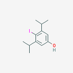 4-Iodo-3,5-diisopropyl-phenol molecular structure