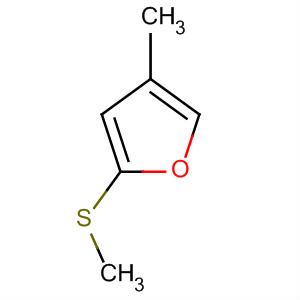 Furan, 4-methyl-2-(methylthio)- molecular structure