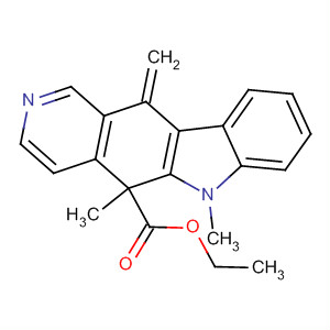 5H-Pyrido[4,3-b]carbazole-5-carboxylic acid,6,11-dihydro-5,6-dimethyl-11-methylene-, ethyl ester
